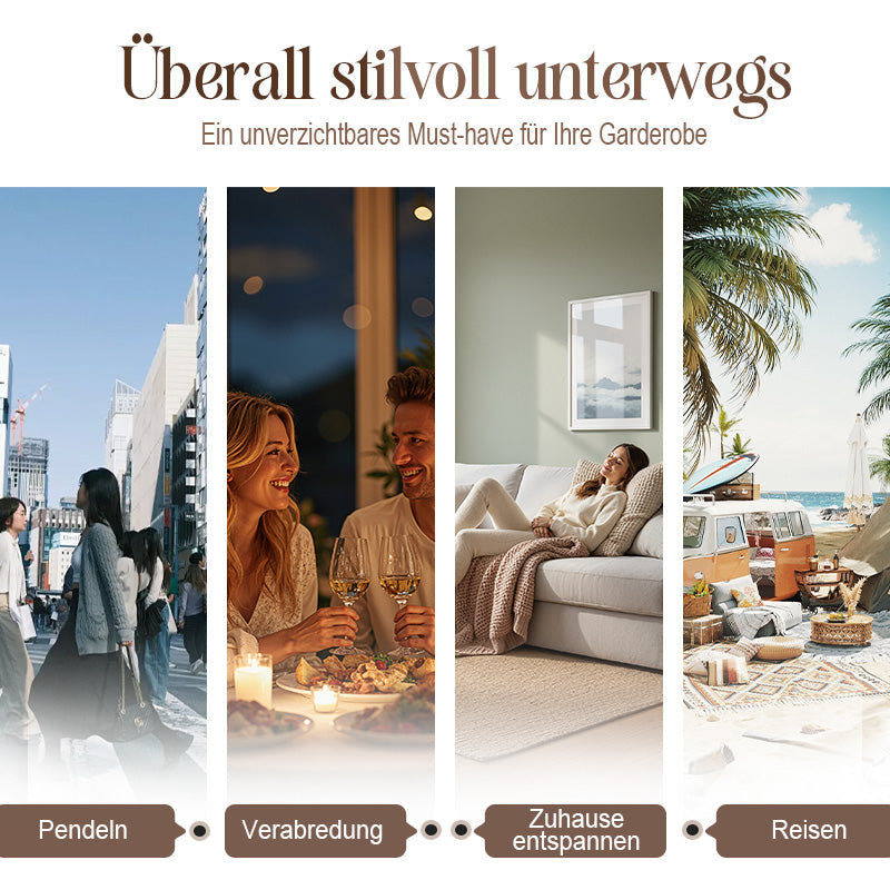 🔥Black-Friday-Mega-Angebot – 50 % Rabatt!🔥Damen-Freizeitmantel mit Kapuze und Reißverschluss