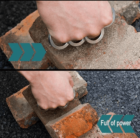 Edelstahl-Drehbarer Klappring für den Außenbereich (4er-Pack)