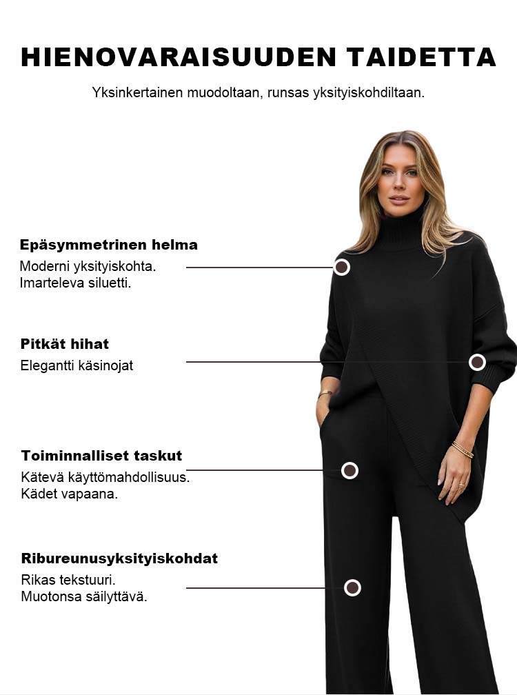 🔥Black-Friday-Mega-Angebot – 50 % Rabatt!🔥Damen Oversize-Pullover & Hose Set