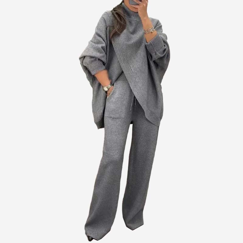 🔥Black-Friday-Mega-Angebot – 50 % Rabatt!🔥Damen Oversize-Pullover & Hose Set