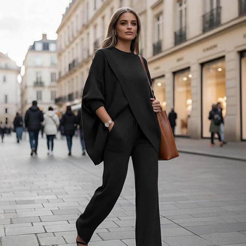 🔥Black-Friday-Mega-Angebot – 50 % Rabatt!🔥Damen Oversize-Pullover & Hose Set