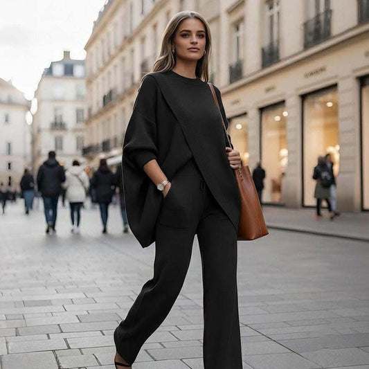 🔥Black-Friday-Mega-Angebot – 50 % Rabatt!🔥Damen Oversize-Pullover & Hose Set