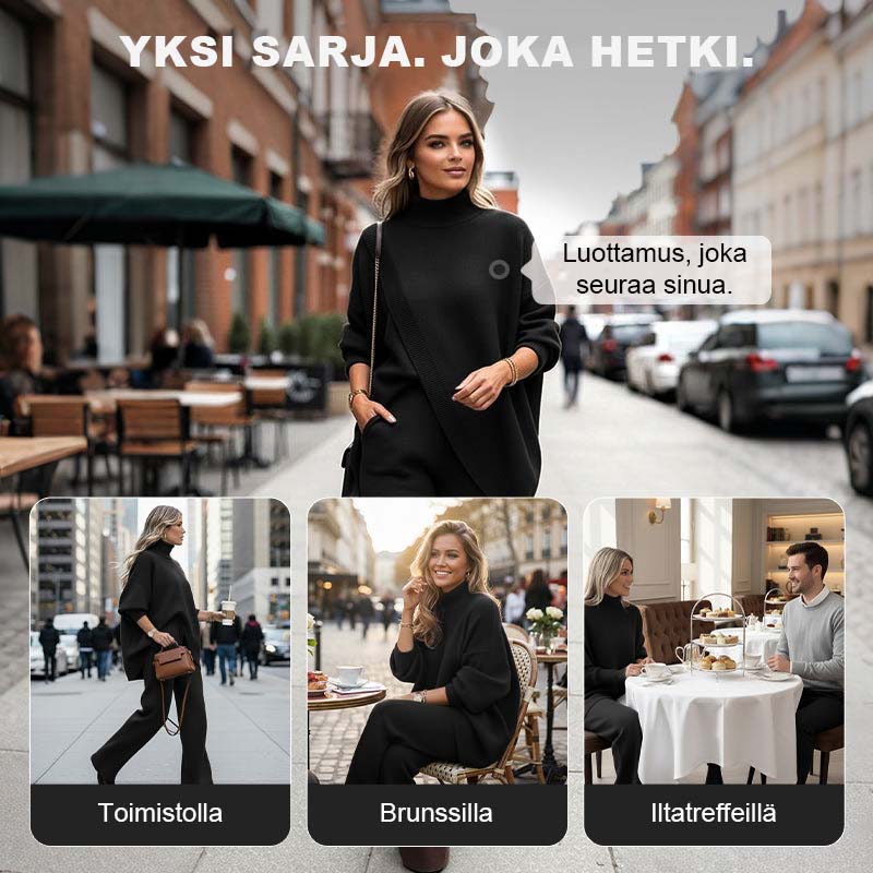 🔥Black-Friday-Mega-Angebot – 50 % Rabatt!🔥Damen Oversize-Pullover & Hose Set