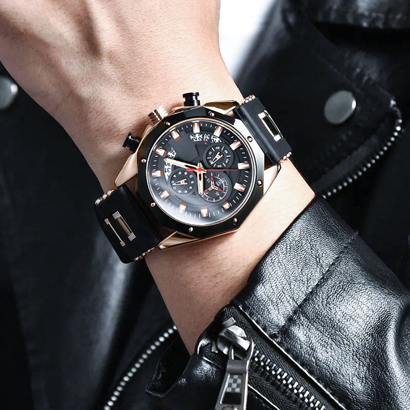 🔥Heißer Verkauf🔥Große Zifferblatt-Kalender-Quarz-Business-Uhr