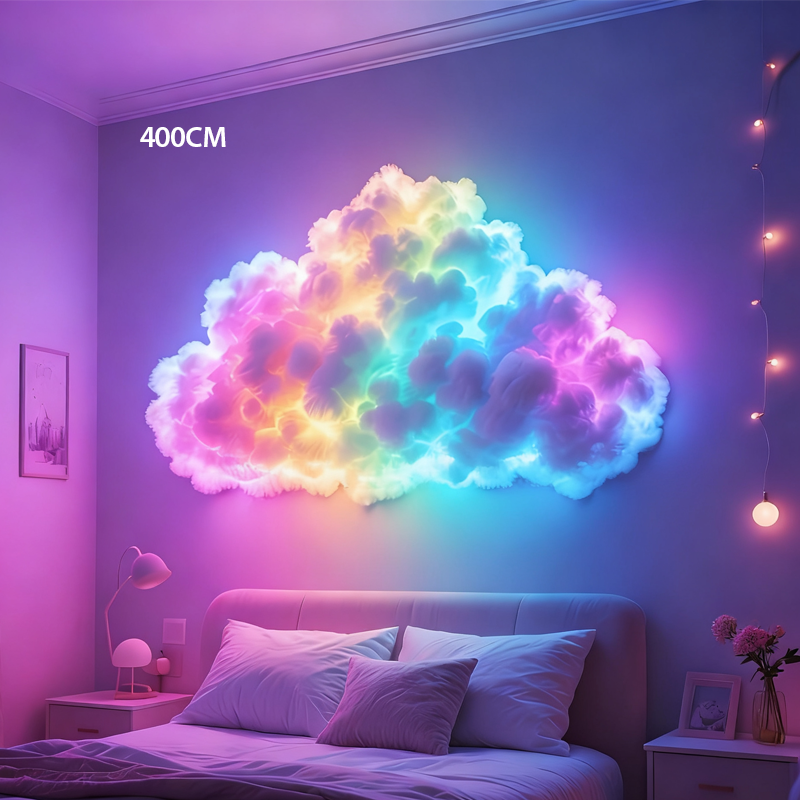 ⏳Zeitlich begrenztes Sonderangebot⏰DIY-Lichterkette „Gewitterwolke“ mit LED und USB-Stromversorgung🌈☁️